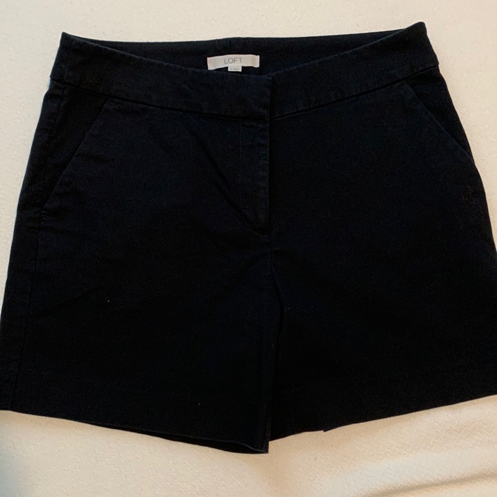 LOFT riveria shorts. Black sz 6